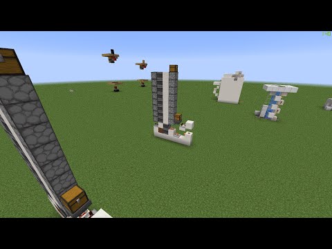 Easiest Item Elevator in Minecraft History (Tutorial)