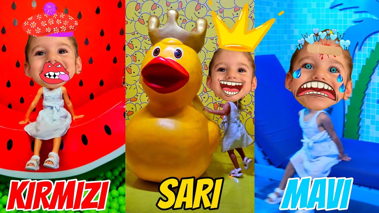 TEK RENK SAKLAMBAÇ CHALLENGE - Eva Hangi Gizli Odaya Saklandı?