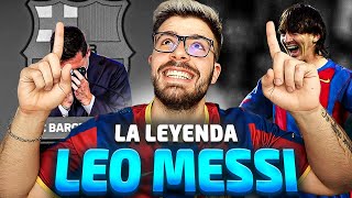 LA COBRA REACCIONA A LA HISTORIA DE LEO MESSI EN EL BARCELONA 🐐