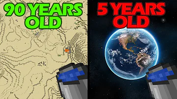 minecraft at different ages compilation