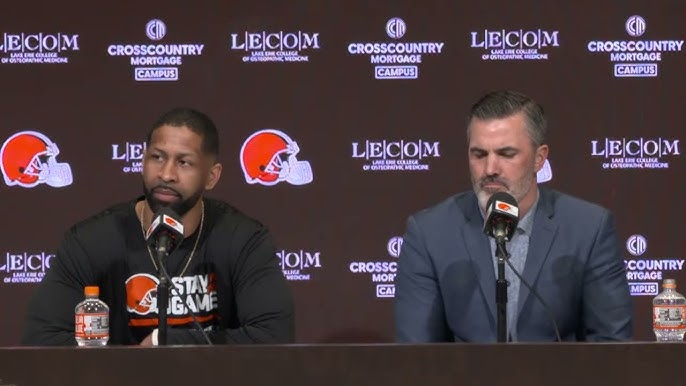 Andrew Berry and Kevin Stefanski Draft Day 2 Press Conference | April 26, 2025 - YouTube