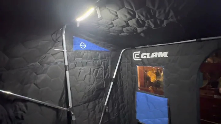 Clam Nanook XT flip over ice shack build tip