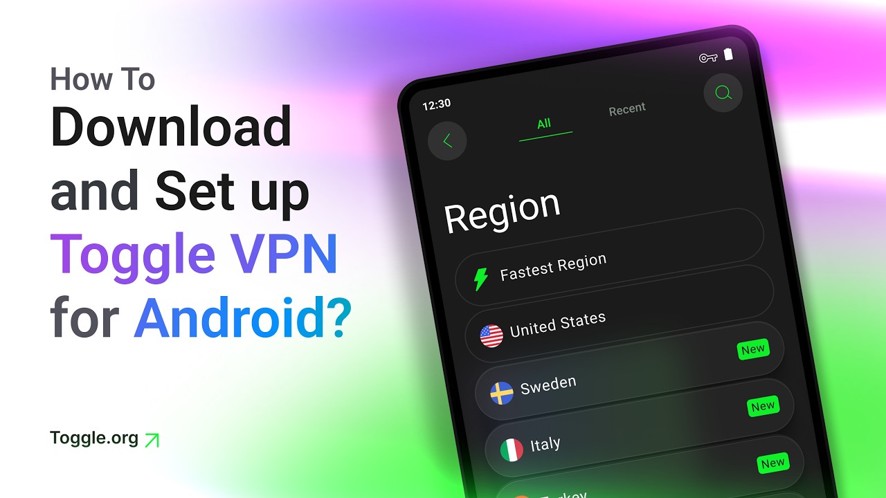 How to Set Up Toggle VPN on Android (2026): Fast & Easy Tutorial - YouTube