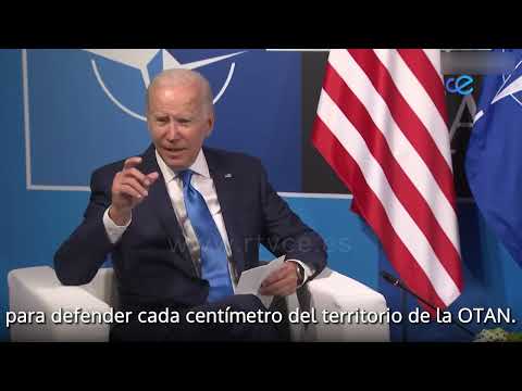 "Defenderemos cada centímetro del territorio de los aliados", un mensaje de Biden que incluiría, en teoría, a Ceuta y Melilla