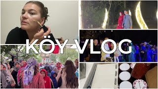 KÖY DÜĞÜNÜNE BENİMLE HAZIRLANIN♥️DEPREME UYANDIM🤦‍♀️SINDIRGI ADETLERİ,KAYNANAMIN VERDİKLERİNE BAKIN