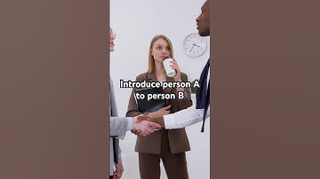 🔗 Be the link. (#networking for #introverts #5) #shorts #introduction #fixer #connections