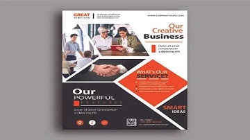 Easily Create Curved A Flyer Mockup In Photoshop - Free Photoshop Tutorials For Beginners