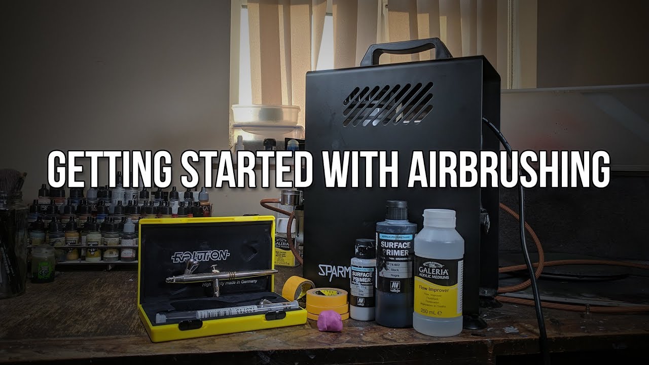 How to Paint Warhammer for Beginners Essential Airbrushing Equipment