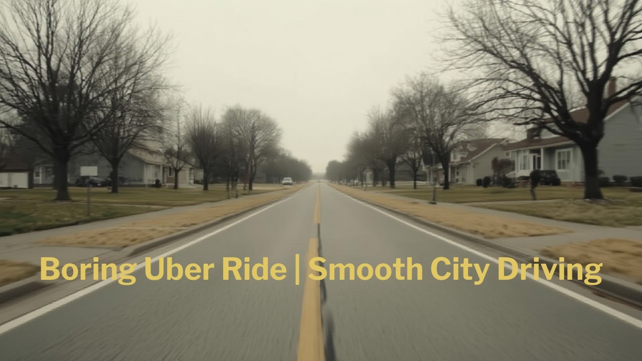 Boring Uber Ride | Smooth City Driving - YouTube
