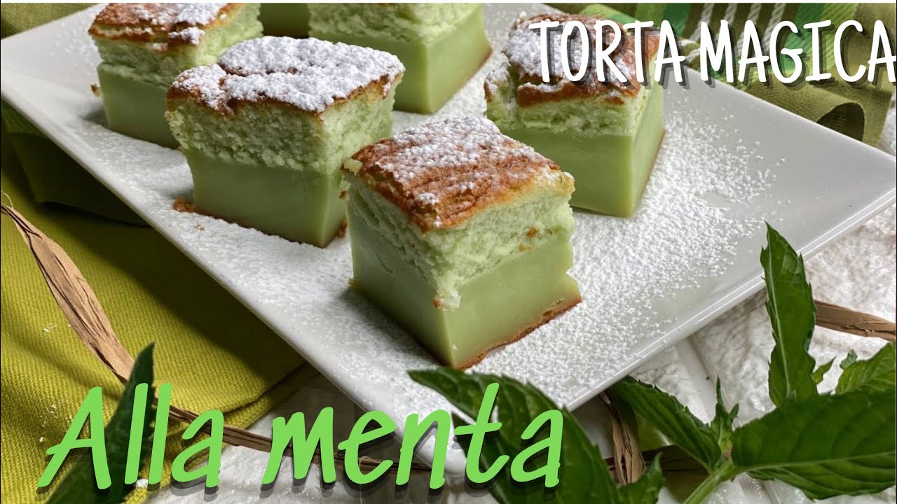 TORTA MAGICA ALLA MENTA | MINT MAGIC CAKE