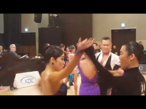 2018 Korea Open Professional latin 윤주한&배예슬기 삼바
