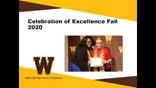 Celebration of Excellence Fall 2020