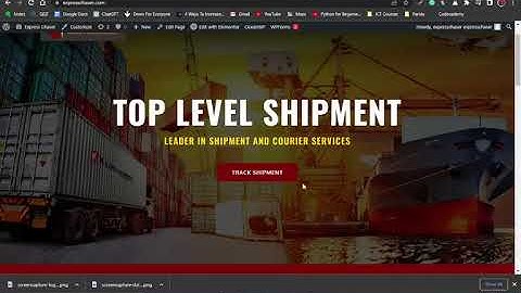 How to Build A Shipment and Logistics Website with Tracking System