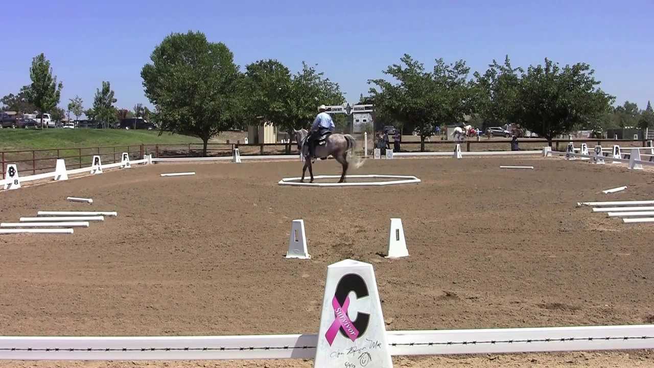 Cowboy Dressage at the Gold N Grand Horse Show.