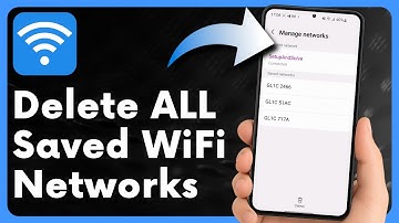 Delete Saved Wi-Fi Networks from Samsung Settings Quickly
