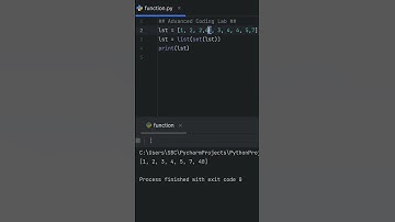 Python Trick to Remove Duplicates from a List in Seconds!  #shorts @AdvancedCodingLab