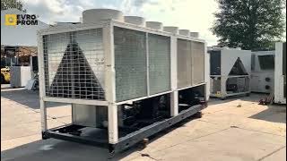 HITACHI RCUE | 412 kW Aircooled Chiller | R407C | Hitachi Screw Compressors | Very Good Condition