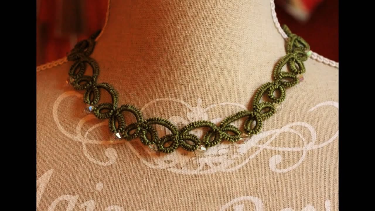 FRIVOLITÉ BÁSICO: LECCIÓN 4: COLLAR, DIAGRAMA Y SUGERENCIAS