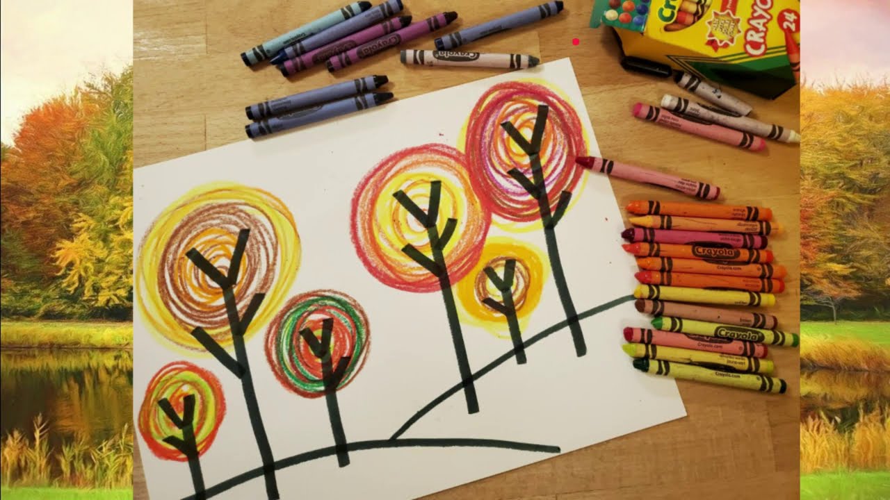 K Fall Trees: Warm & Cool Colors - YouTube