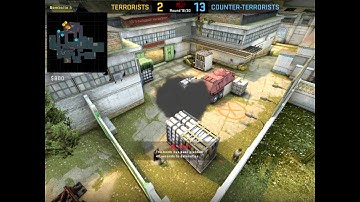 How to play pistol round CT Cache.
