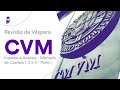 Revisão de Véspera CVM - Cargo: Inspetor e Analista - Mercado de Capitais 1, 2 e 4 - Parte I