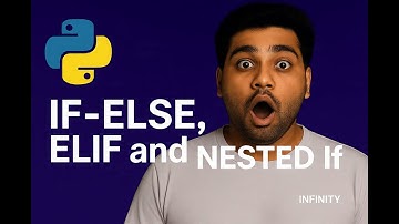 15.If - else , elif and  nested if #python2025 #python