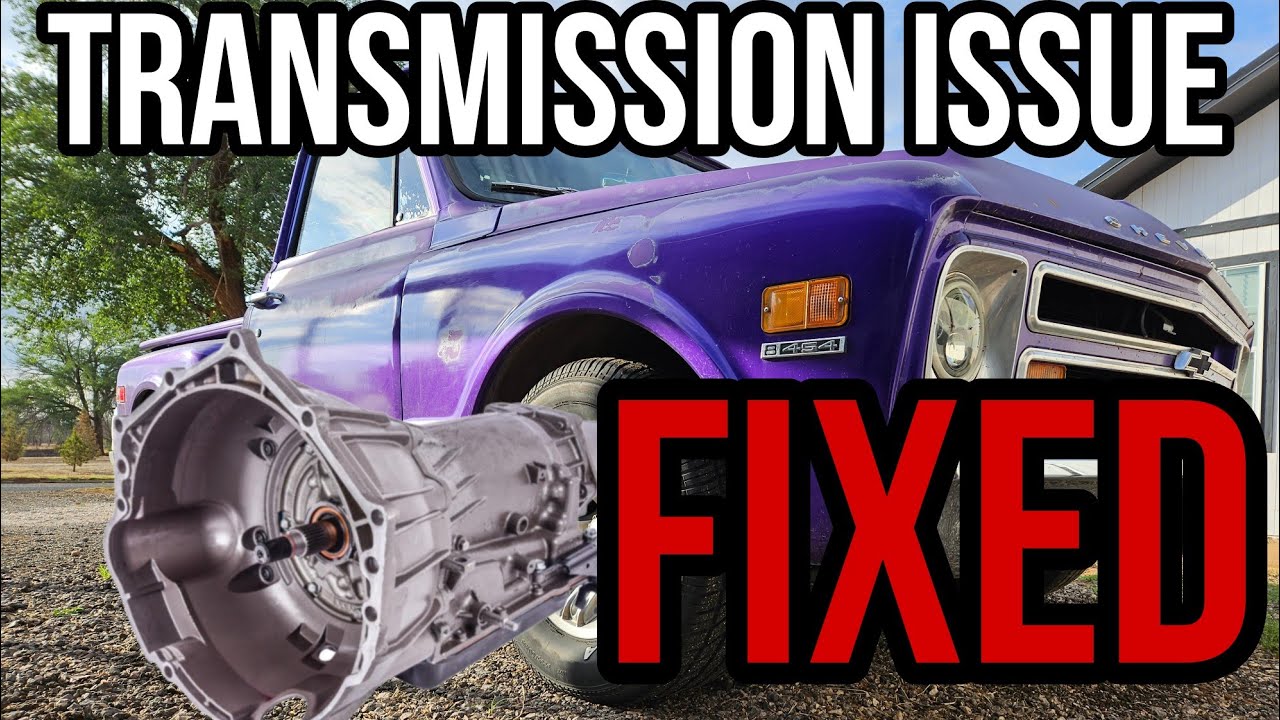 Transmission Slipping Fix on 69 Chevy C10 "Purple Passion" YouTube