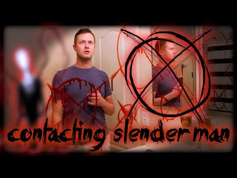 CONTACTING SLENDER MAN!! | Slender Man Mirror Ritual | MichaelScot