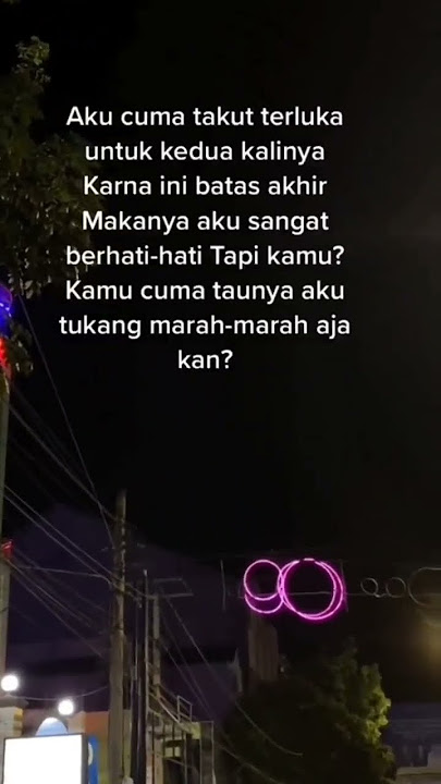 aku cuman takut terluka || story wa