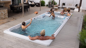 The Endless Pools E2000 Swim Spa Balances Fun, Fitness, and Relaxation!