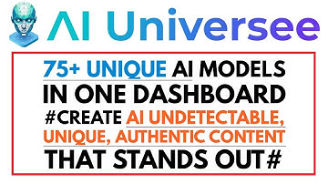 AI Universee Review Demo Bonus - 75+ Unique AI Models In One Dashboard
