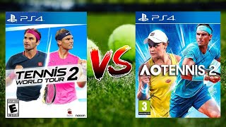 Tennis World Tour 2 vs. AO Tennis 2 - Which one is the better choice?