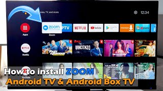 How to install ZOOM on Android TV & Android Box TV screenshot 4