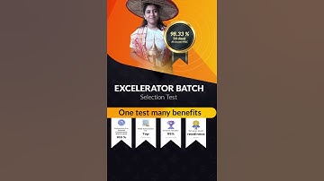 Excelerator Batch Selection Test | 15 Oct | 18 Oct | 29 Oct |  EduAid #shorts #short #hslc2024