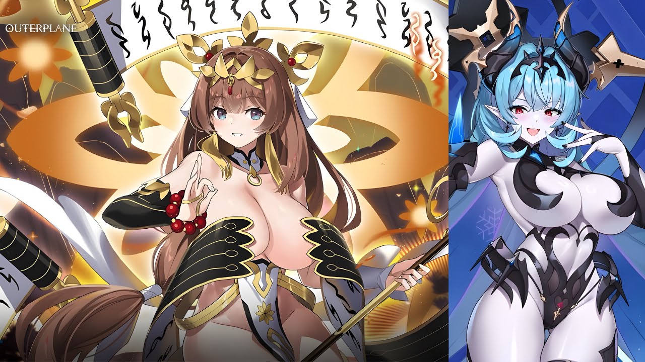 Spending 100 Tickets for Gnosis Dahlia & Mystic Sage Ame | OUTERPLANE 