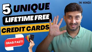 5 Unique Lifetime Free Credit cards | Best Lifetime FREE credit cards