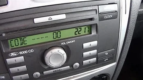 Come trovare codice radio Ford Fiesta?