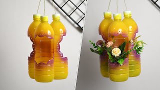 Triple Design Hanging Planter | DIY Plant Pots Plastic Bottles