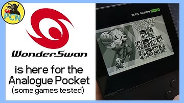 PLAY WONDERSWAN on your ANALOGUE POCKET - Let