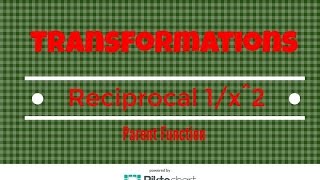 Celebrity How to:  Transformation of the Reciprocal (Rational) Parent Function 1/x squared Wealth