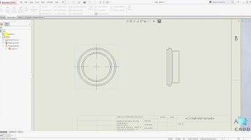 SolidWorks Tutorial for Beginners #96 - How to Create Centerline and Center Mark