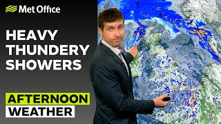 20\/10\/2025 - Frequent Rain Showers - Afternoon Weather Forecast UK – Met Office Weather