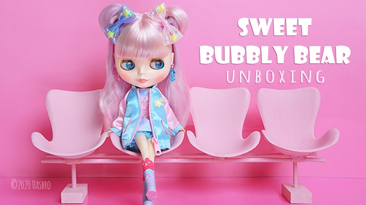 UNBOXING Sweet Bubbly Bear Neo Blythe doll - YouTube