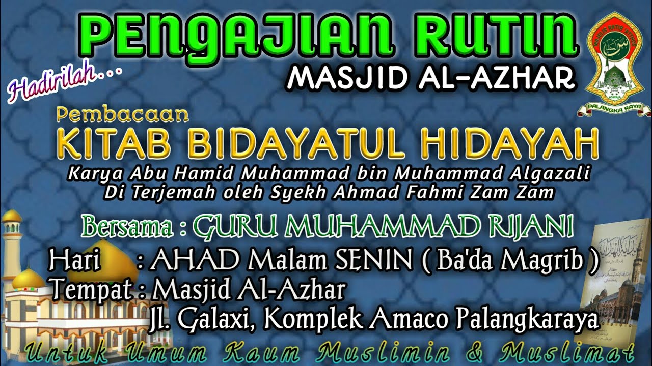 BIDAYATUL HIDAYAH #11 #ADAB MAU TIDUR - YouTube