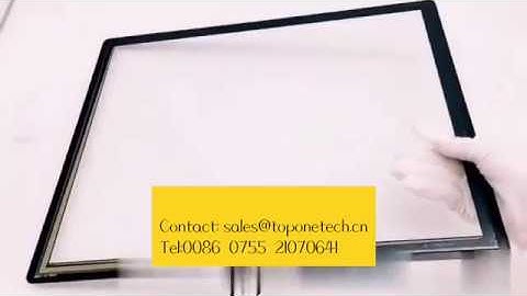 Toponetech丨19 inch Open Frame Capacitive Touch Screen
