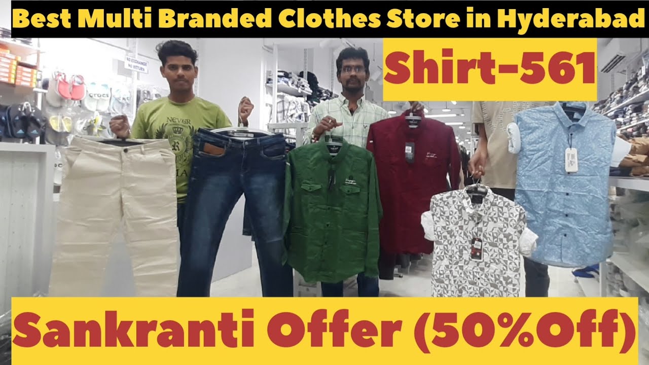 Best Multi Branded Clothes Store in Hyderabad/100% Original Branded ...