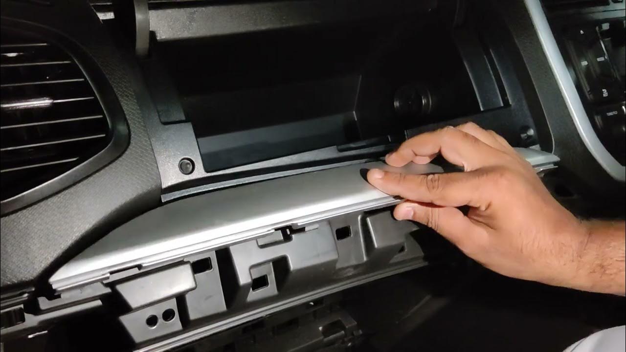 upper cooled glove box with cooled function activated at home brezza