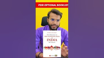 PSIR Optional Booklist 🔥#shorts #upsc #psir