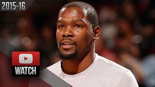 Kevin Durant Full Highlights at Kings (2016.04.09) - 31 Pts, 8 Ast