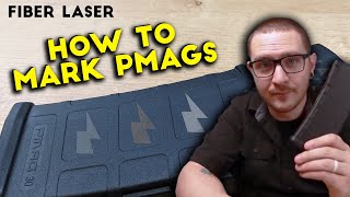 How to Engrave PMAGs with a Fiber Laser | Polymer Laser Marking | Fiber Laser Tutorials